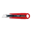 Schneidemesser Safety Cutter Standard 18mm rot Wedo 78800 Produktbild