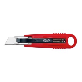 Schneidemesser Safety Cutter Standard 18mm rot Wedo 78800 Produktbild