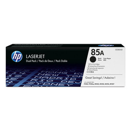 Toner Doppelpack 85A für Laserjet Pro P1102/P1102W 2x1600Seiten HP CE285AD (PACK=2 STÜCK) Produktbild