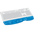 Handgelenkauflage Crystal Gel mit Health-v Auflage blau Fellowes 9183101 Produktbild Additional View 1 S