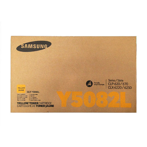 Toner Y5082L für Samsung CLP-620/670/ CLX6220FX 4000Seiten yellow SU532A Produktbild
