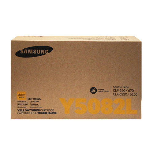 Toner Y5082L für Samsung CLP-620/670/ CLX6220FX 4000Seiten yellow SU532A Produktbild Additional View 1 L