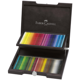 Künstlerfarbstifte POLYCHROMOS 9201 Holzkoffer sortiert Faber Castell 110072 (ST=72 STÜCK) Produktbild