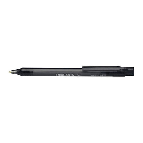 Kugelschreiber Fave 770 schwarz/schwarz Schneider 130401 Produktbild Front View L