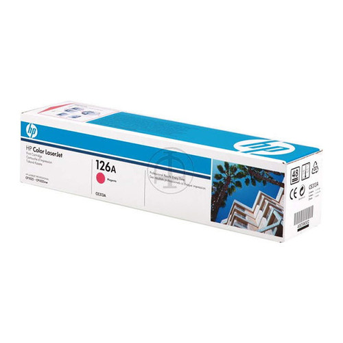 Toner 126A für Laserjet Pro CP1020/ CP1025 1000 Seiten magenta HP CE313A Produktbild Front View L