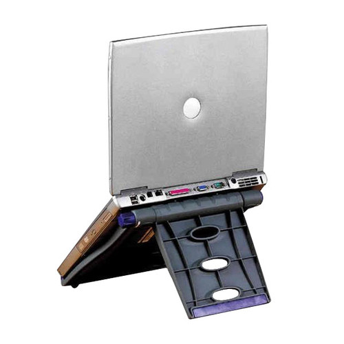Notebookhalterung SmartFit Easy Riser 33,4x27,9x4,1cm Metall/Kunststoff grau Kensington 60112 Produktbild Front View L