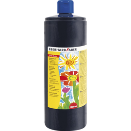 Schulmalfarbe EFACOLOR 1000ml schwarz Eberhard Faber 575099 Produktbild