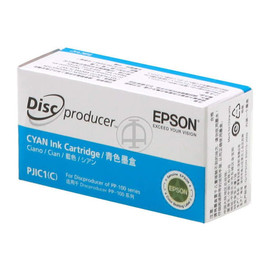 Tintenpatrone PJIC7C für Epson PP 50/100 31,3ml 1000 Disks cyan Epson C13S020688 Discproducer Produktbild
