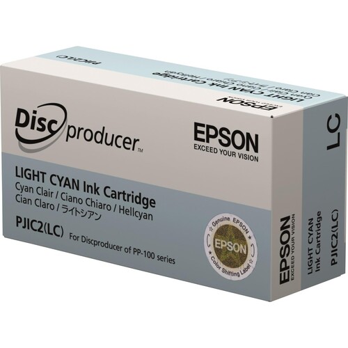 Tintenpatrone PJIC2 für Epson Discproducer PP 50/100/N 26ml cyan hell Epson S020448 Produktbild Front View L