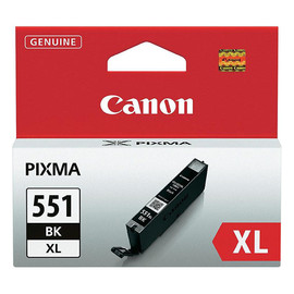 Tintenpatrone CLI-551BKXL für Canon Pixma JP7250/MG5450 11ml FOTOschwarz Canon 6443b001 Produktbild