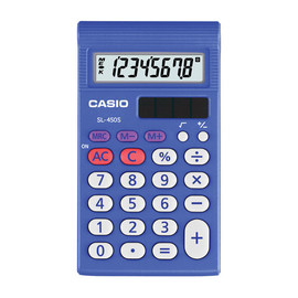 Taschenrechner 8-stelliges LCD-Display Batteriebetrieb Casio SL-450S Produktbild