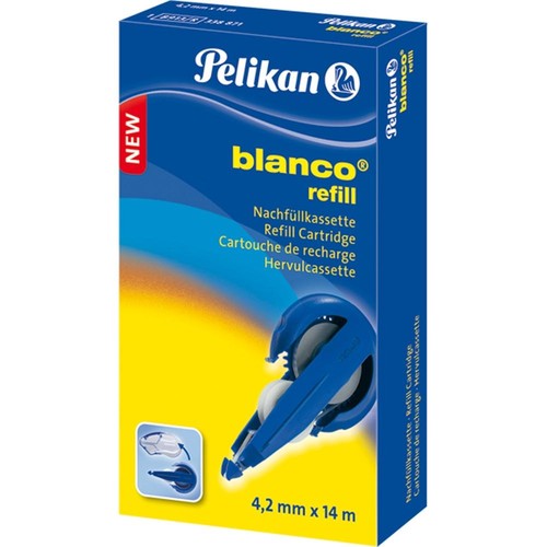 Nachfüllkassette B913R 4,2mm x 14m für Korrekturroller B913 Pelikan 300001151 Produktbild Additional View 1 L