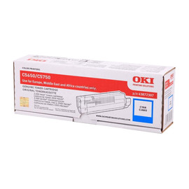 Toner für Oki C5650/C5750 2000 Seiten cyan OKI 43872307 Produktbild