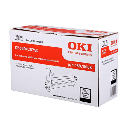 Trommel für Oki C5650/C5750 20000 Seiten schwarz OKI 43870008 Produktbild Front View L