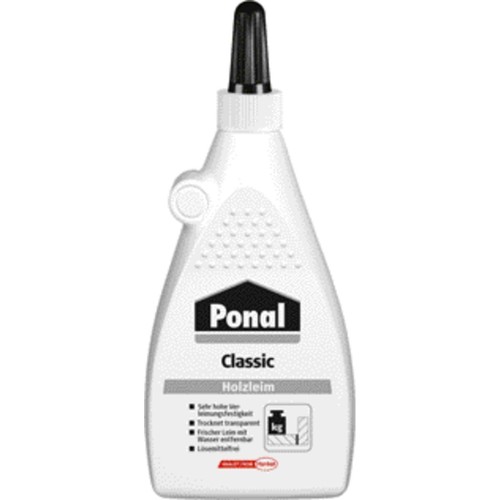Klebstoff Classic Holzleim 225g Flasche Lösungsmittelfrei Ponal 9HPN18 (FL=225 GRAMM) Produktbild Front View L