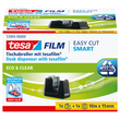 Tischabroller Smart + 1Rolle Eco & Clear füllbar bis 19mm x 33m schwarz Tesa 53904-00000-00 Produktbild Additional View 1 S