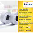 Auszeichnungsetiketten ablösbar 26x16mm 2-zeilig weiß Zweckform PLR 1626 (PACK = 10 ROLLEN Á 1200 ETIKETTEN) Produktbild Additional View 1 S