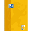 Collegeblock Oxford 4-fach Lochung A4 kariert mit Rand 80Blatt 90g Optik Paper weiß gelb 100050356 Produktbild