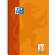 Collegeblock Oxford 4-fach Lochung A4 blanko 80Blatt 90g Optik Paper weiß orange 100050359 Produktbild