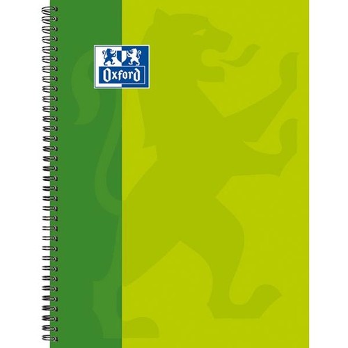 Collegeblock Oxford 6-fach Lochung A5 liniert mit Rand 80Blatt 90g Optik Paper weiß 100050392 Produktbild Additional View 1 L