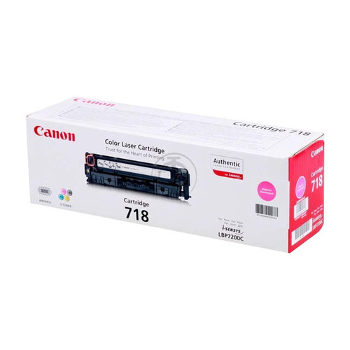 Toner 718M für LBP-7200 2900 Seiten magenta Canon 2660b002 Produktbild Front View L