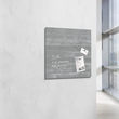 Glas-Magnetboard artverum 480x480x15mm Design Sichtbeton inkl. Magnete Sigel GL168 Produktbild Additional View 4 S