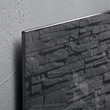 Glas-Magnetboard artverum 480x480x15mm Design Schiefer-Stone inkl. Magnete Sigel GL169 Produktbild Additional View 5 S