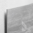 Glas-Magnetboard artverum 910x460x15mm Design Sichtbeton inkl. Magnete Sigel GL148 Produktbild Additional View 6 S