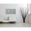 Glas-Magnetboard artverum 910x460x15mm Design Sichtbeton inkl. Magnete Sigel GL148 Produktbild Additional View 2 S