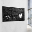 Glas-Magnetboard artverum 910x460x15mm Design Schiefer-Stone inkl. Magnete Sigel GL149 Produktbild Additional View 3 S