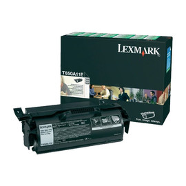 Toner für T650 7000Seiten schwarz Lexmark T650A11E Produktbild