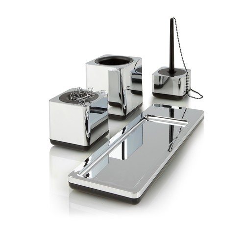 Stiftschale i-Line chrom Kunststoff HAN 27650-88 Produktbild Additional View 2 L