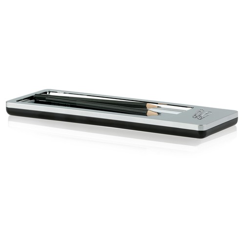 Stiftschale i-Line chrom Kunststoff HAN 27650-88 Produktbild Additional View 1 L