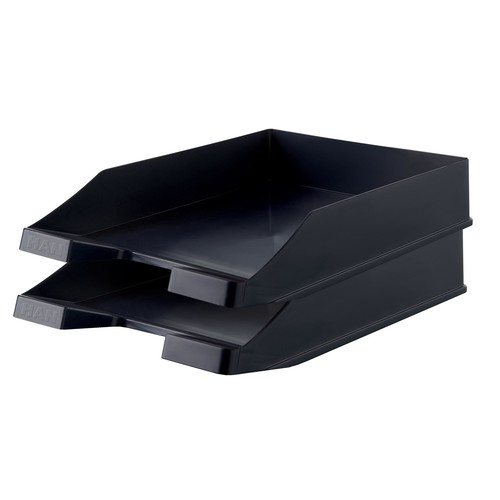 Briefkorb Karma für A4 243x57x335mm öko-schwarz Kunststoff HAN 10278-13 Produktbild Additional View 1 L