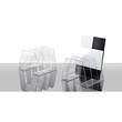 Prospektständer SORTER mit 3 Fächer 209x224x163mm glasklar HAN 16200-23 Produktbild Additional View 1 S