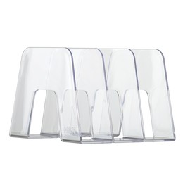 Prospektständer SORTER mit 3 Fächer 209x224x163mm glasklar HAN 16200-23 Produktbild