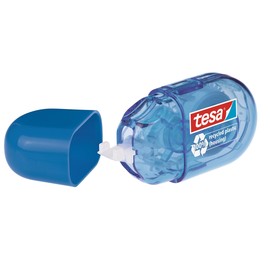 Korrekturroller Mini ecoLogo blau 5mm x 6m Tesa 59814-00000-00 (ST=6 METER) Produktbild