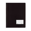 Schnellhefter Duralux transluzent mit Beschriftungsfenster und Innentasche A4 überbreit schwarz Durable 2680-01 Produktbild