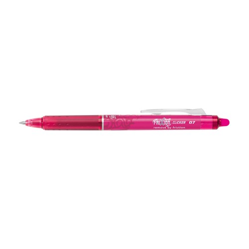 Tintenroller mit Radierspitze Frixion pink Ball Clicker mit Clip BLRT-FR7 0,4mm Pilot 2270009 Produktbild Additional View 3 L