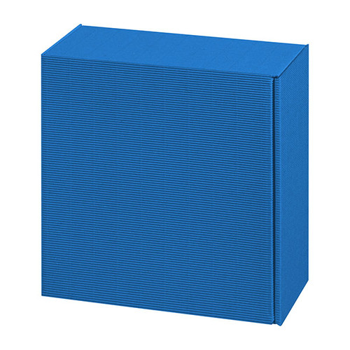Geschenkverpackung Allround blau 250 x 250 x 120mm Famulus 200203 Produktbild Additional View 1 L