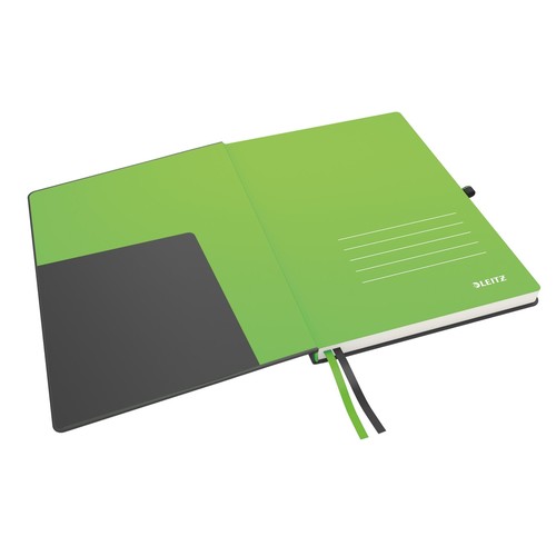 Notizbuch Complete Hardcover kariert 80Blatt iPad Format schwarz Leitz 4473-00-95 Produktbild Additional View 2 L