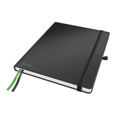 Notizbuch Complete Hardcover liniert 80Blatt iPad Format schwarz Leitz 4474-00-95 Produktbild