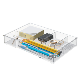 Schubladeneinsatz für Plus, WOW CUBE und CUBE Schubladenboxen glasklar Leitz 5215-00-02 Produktbild