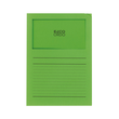 Sichtmappe Ordo 220x310mm Papier intensiv grün mit Sichtfenster Elco 29489.62 Produktbild
