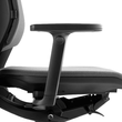 Armlehne höhenverstellbar schwarz für Bürodrehstuhl Serie Mera Klöber Produktbild