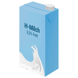 H-Milch 3,5% Fett (BTL=1 LITER) Produktbild