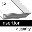 Eckspanner Oxford A4 für 50Blatt bordeaux PP 100555330 Produktbild Additional View 2 S