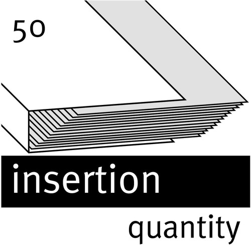 Eckspanner Oxford A4 für 50Blatt bordeaux PP 100555330 Produktbild Additional View 2 L