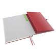 Notizbuch Complete Hardcover liniert 80Blatt A4 rot Leitz 4472-00-25 Produktbild Additional View 3 S