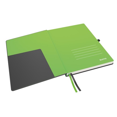 Notizbuch Complete Hardcover liniert 80Blatt A6 schwarz Leitz 4480-00-95 Produktbild Additional View 2 L